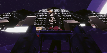Bandwagon Pixel Party is a great introduction to gigs in the metaverse