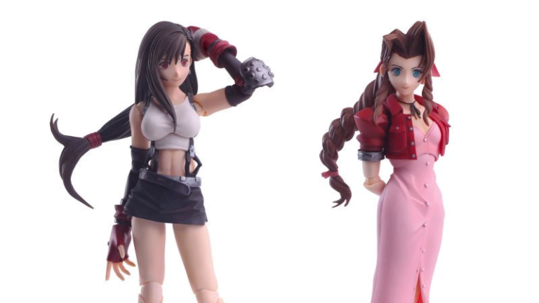 FFVII Tifa and Aerith Bring Arts Figures Will Also Have NFTs