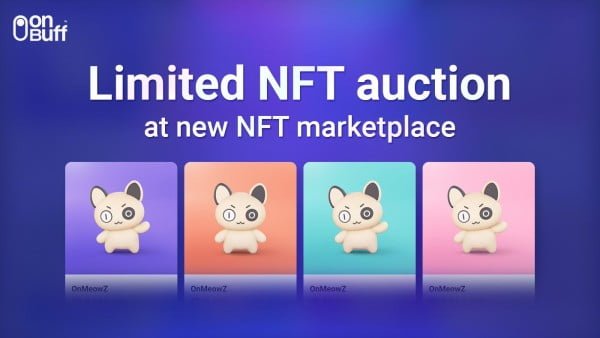 Meet ONBUFF’s new NFT market and join for membership NFT