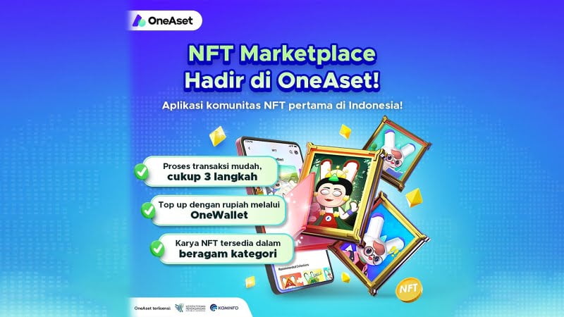 Oneaset Launches Nft Marketplace For Indonesian-Based Users