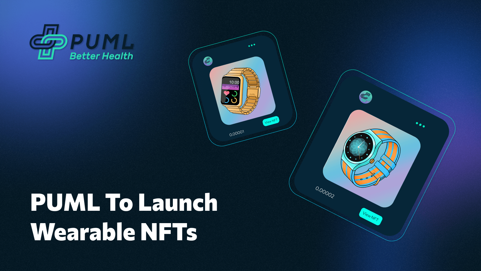 Puml To Launch Wearable Nfts, Get Paid To Get Better Health