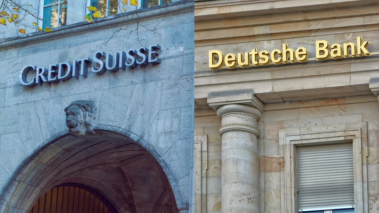 'Trading Like A Lehman Moment’ — Credit Suisse, Deutsche Bank Suffer From Distressed Valuations As The Banks’ Credit Default Insurance Nears 2008 Levels