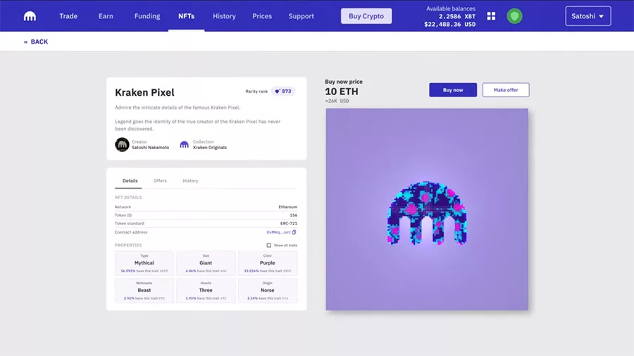 Kraken’s Nft Marketplace Beta Is Now Open To The Public