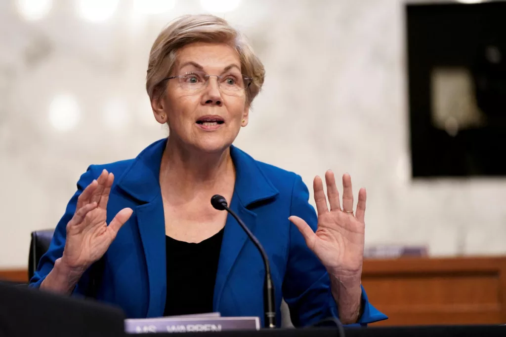 Elizabeth Warren Calls On Sec To Use 'Full Force Of Its Regulatory Powers' In Crypto Crackdown