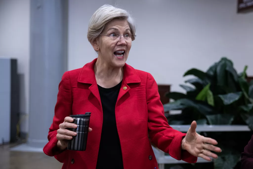 Barney Frank Blames Crypto Panic For His Bank'S Collapse. Elizabeth Warren Blames Trump.