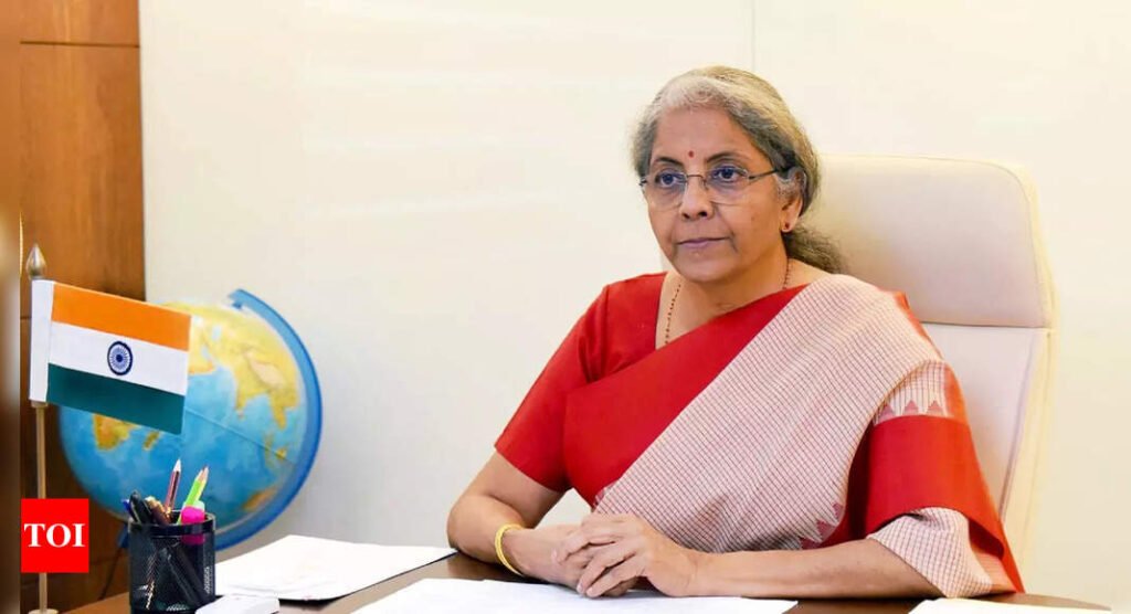 Regulating Crypto Without Global Consensus Will Not Be Effective: Nirmala Sitharaman - Times Of India