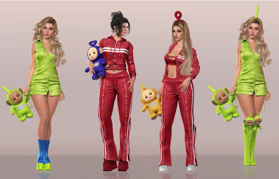 Teletubbies Metaverse! A Virtual Fashion Collection