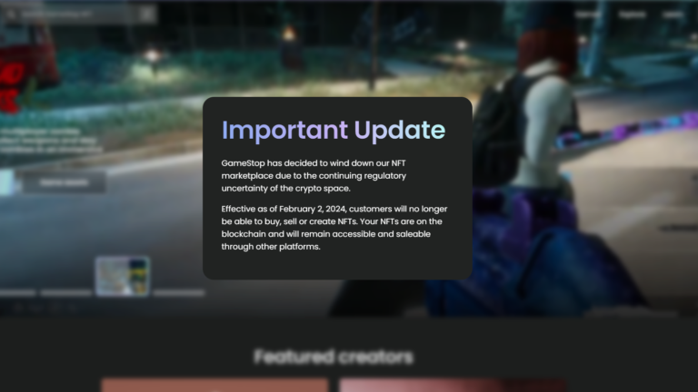 Gamestop Closes Its Nft Marketplace