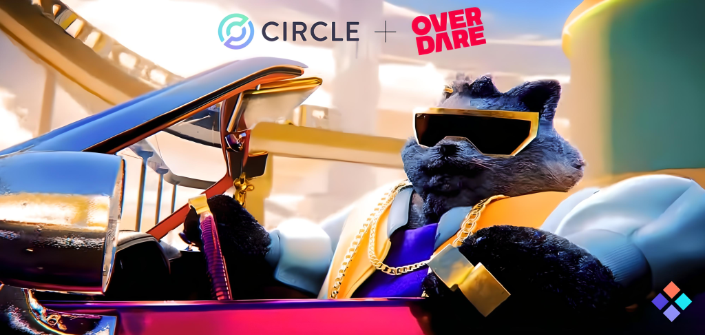 Krafton X Circle Shape Create-To-Earn Gaming Hub 'Overdare'