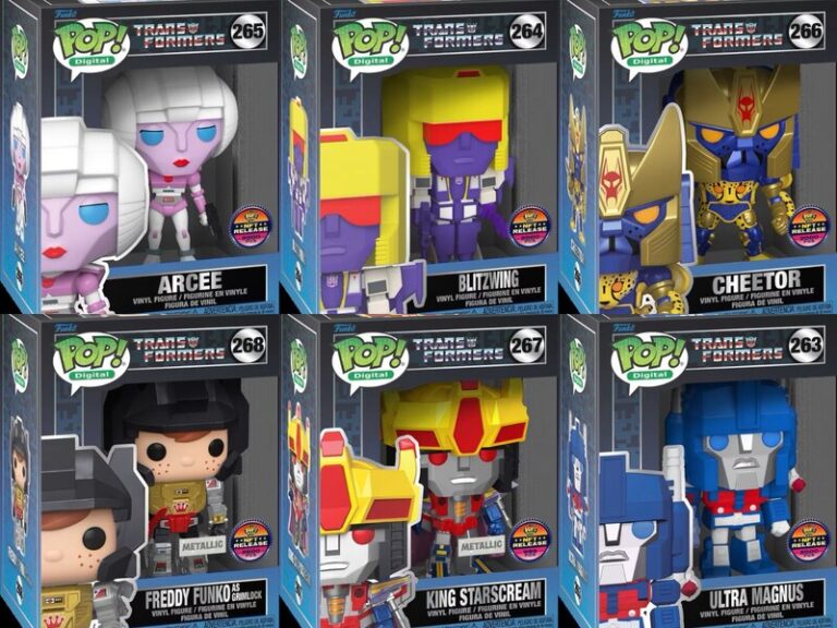 Funko Transformers Series 2 Nft Packs Revealed