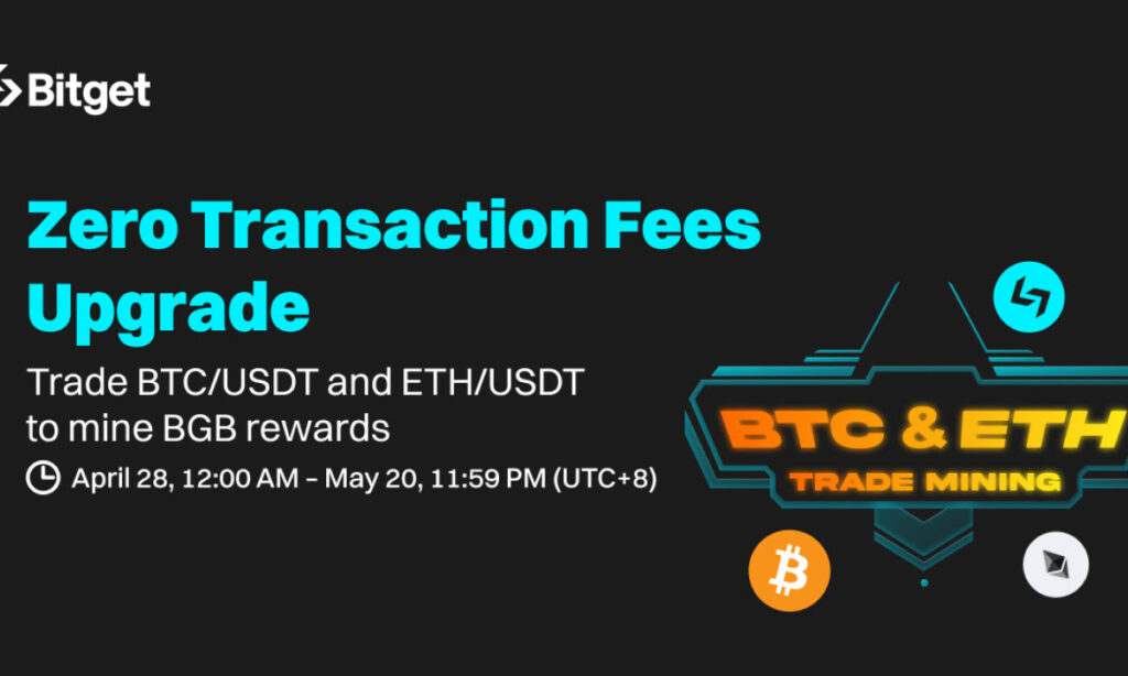 Bitget'S New 'Trade To Mine' Promotion Lets Traders Keep All Trading Fees