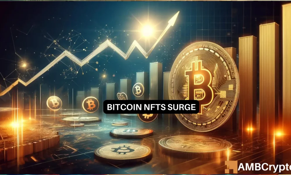 Bitcoin Nft Sales Surge, Flips Ethereum: A Sign Of Btc Season?