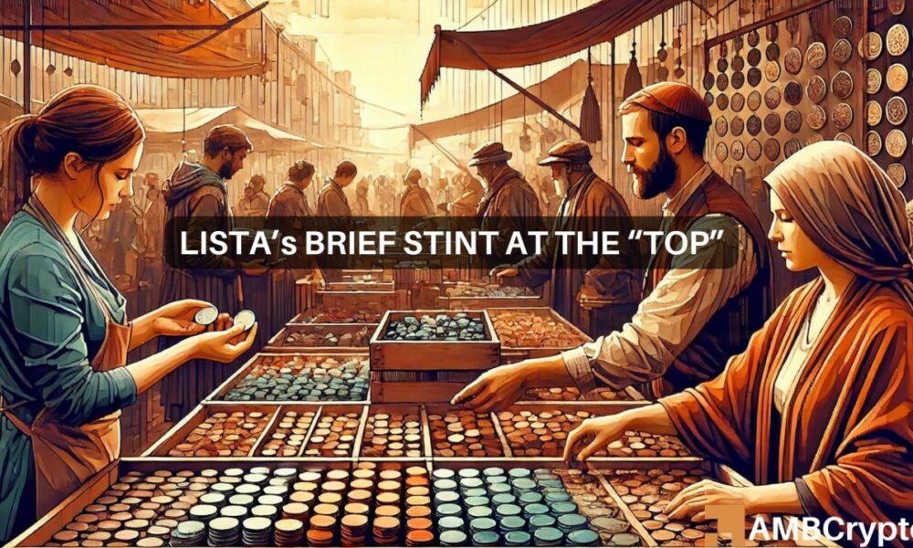 Up By 13%, Down By 30% - Assessing Lista Crypto'S Last Few Days