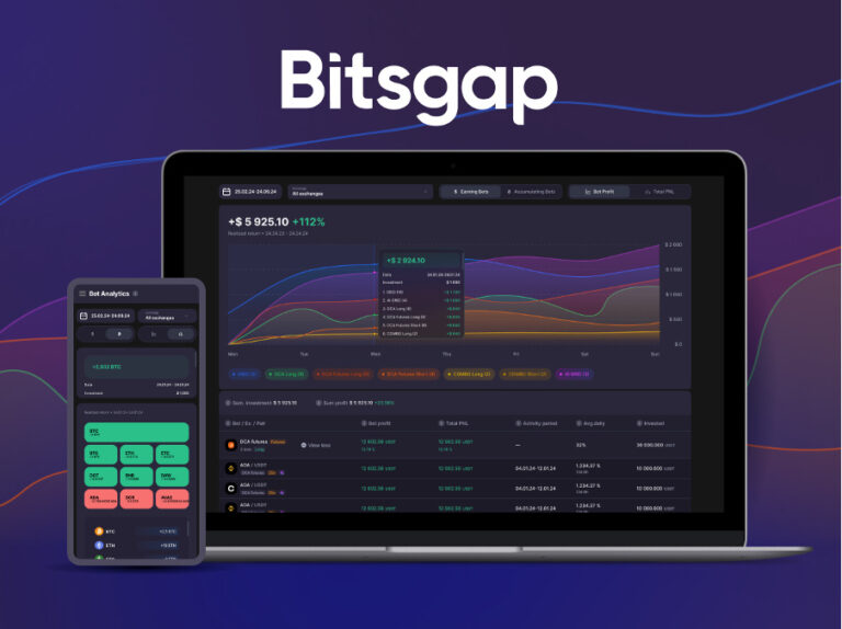 Bitsgap Launches Bot Analytics Dashboard To Empower Crypto Traders With Advanced Performance Analytics