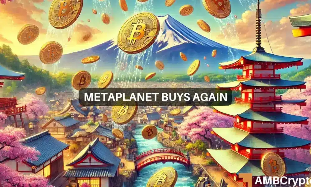 Japan – Metaplanet’s Bitcoin Holdings Now Worth $23M After Latest Purchase