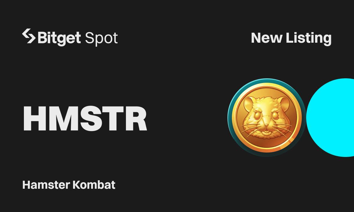 Bitget Announces Hamster Kombat (Hmstr) Listing On Spot Trading Platform With 12,500,000 Tokens In Rewards And 25% In Rebates