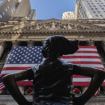 Stock market today: Wall Street drifts as bitcoin jumps to another record